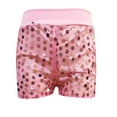 thumbnail image 1 of EHRWE Toddler Girls Shorts Slim Fit Stretch Sequin Shorts For Boys And Girls Trousers For 2-5 Years, 1 of 2