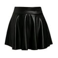 thumbnail image 1 of EHRWE Women's Skirt Fashion High Waist Pleated Solid Color Short Skirt Loose A Line Mini Skort Carnival Festival Skirts for Women, 1 of 3