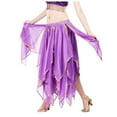 thumbnail image 1 of EHRWE Women's Skirt Ladies' Carnival Belly Dance Performance Dress Festival Party Skirt, 1 of 3