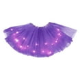 thumbnail image 1 of EHRWE Women's Skirt Led Lights 3 Layer Of Mesh Puffy Skirt Ballerina Skirtes Carnival Festival Costume Skirts for Women, 1 of 3