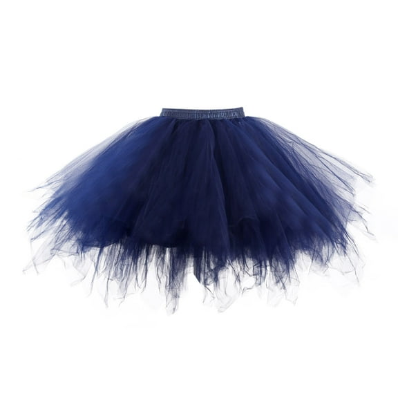 EHRWE Women's Skirt Women Dance Party Skirt Holiday Party Tutu Ballet Skirts Festival Party Skirt