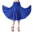 thumbnail image 1 of EHRWE Women's Skirt Womens Large Swing Half Skirt Lace Dance Skirt Ballroom Practice Skirt Performance Skirt Carnival Festival Skirts for Women, 1 of 5
