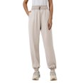 thumbnail image 1 of EHRWE Womens Casual Pants New Summer Drawstring Sweatpants Female High Waist Corset Light Sun Pants Gym Pants Loose Running Pants For Ladies, 1 of 5