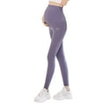 thumbnail image 1 of EHRWE Womens Leggings Ladies Fashion High Waist Pants Thin Skin Pregnant Women Wearing Pregnant Women Leggings Trendy Workout Yoga Pants, 1 of 8