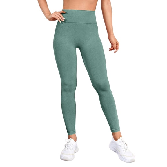 EHRWE Womens Leggings Ladies Stock New Yoga Pants For Women's Sports Running Lifting Beauty Fitness Pants 2025 Outfits