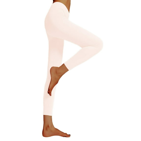EHRWE Womens Leggings Womens Autumn Pants Thin Underwear Slim Fit Underpants High Waist Pants Workout Gym Leggings Trendy Workout Yoga Pants