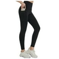 thumbnail image 1 of EHRWE Yoga Pants For Women High Waisted Leggings Yoga Pants With Pockets Leggings For Women Workout Squat Proof Tights Fashion, 1 of 5