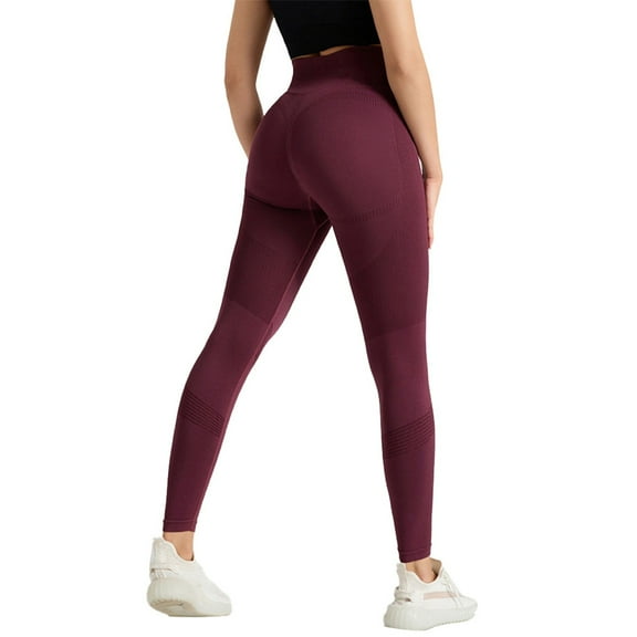 EHRWE Yoga Pants For Women Sexy Line Yoga Pants Women's Pants Slimming Sports Leggings 2025 Outfits