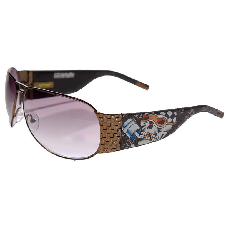 EHS-019 Speed Kills Sunglasses - Cocoa/Brown - Walmart.com display picture 1