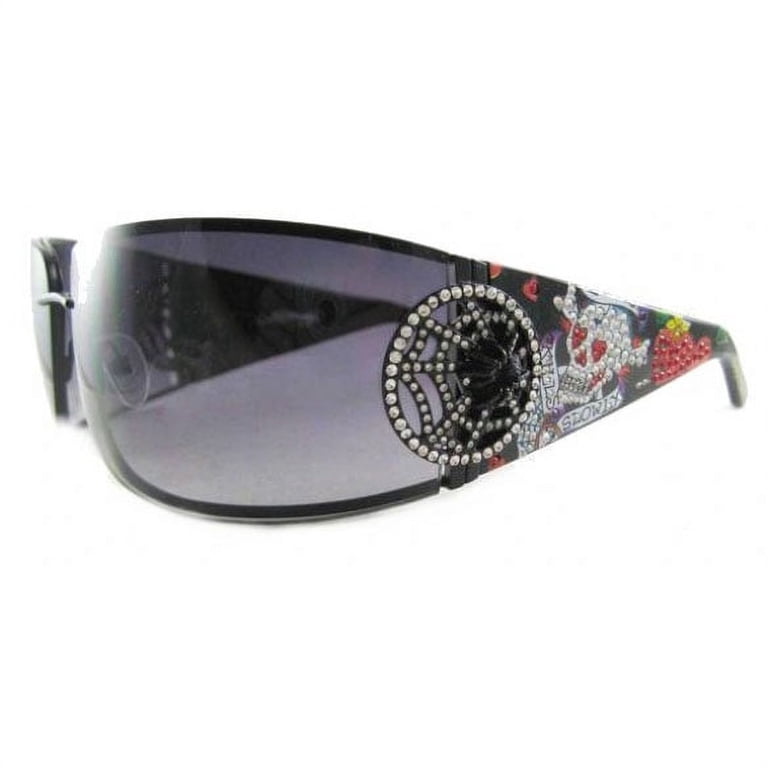 EHS-039 Love Kills Slowly 3 Sunglasses - Black - Walmart.com display picture 2