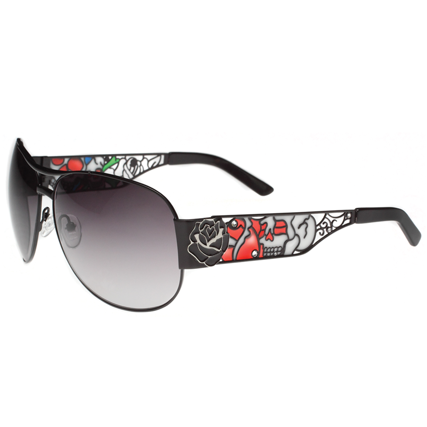 Christian Audigier Ultra Rare VTG ED HARDY Full Face Beaded Sunglasses |  Grailed