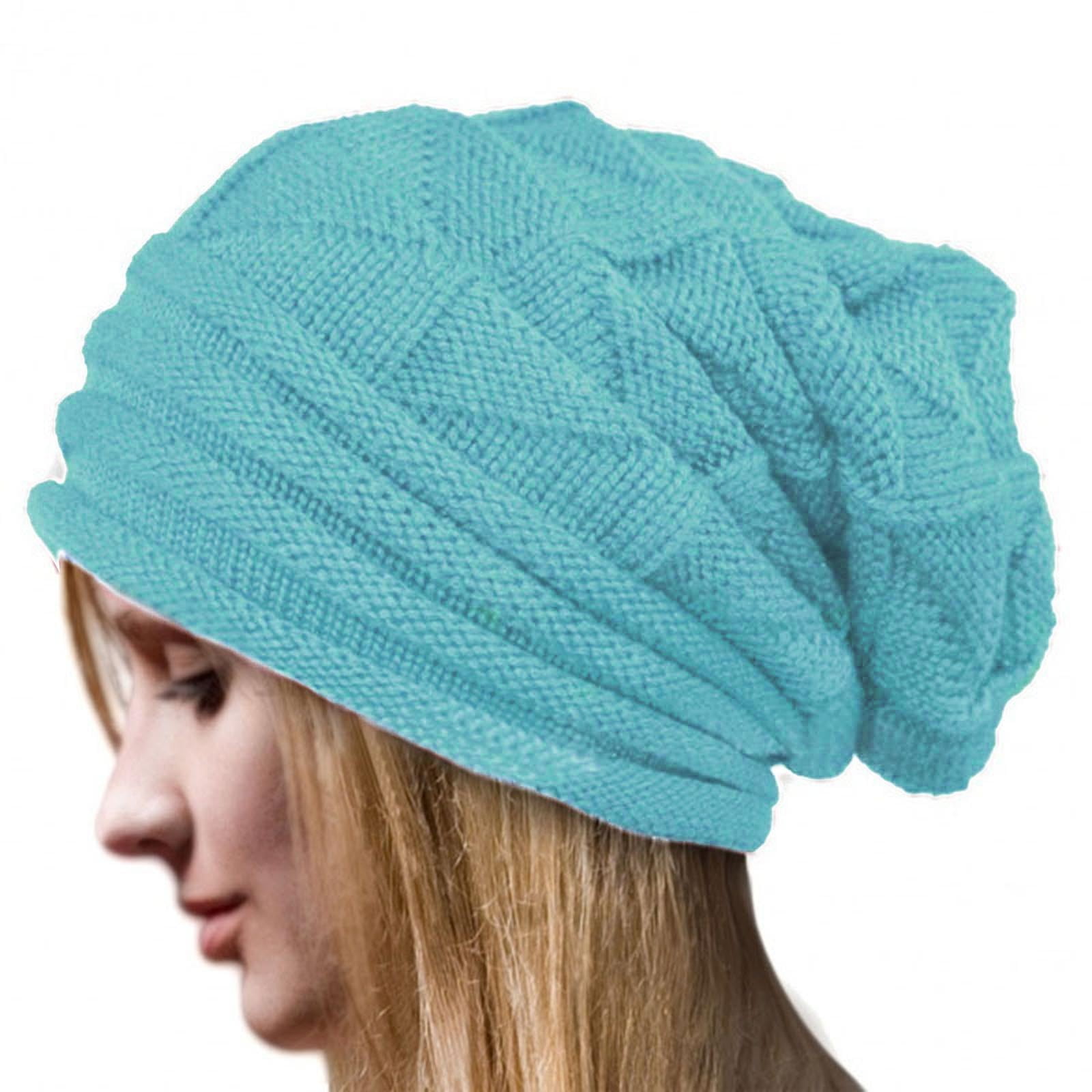 EHTMSAK Beanie Designs Cable Knit Womens Winter Beanie Hat Scarf