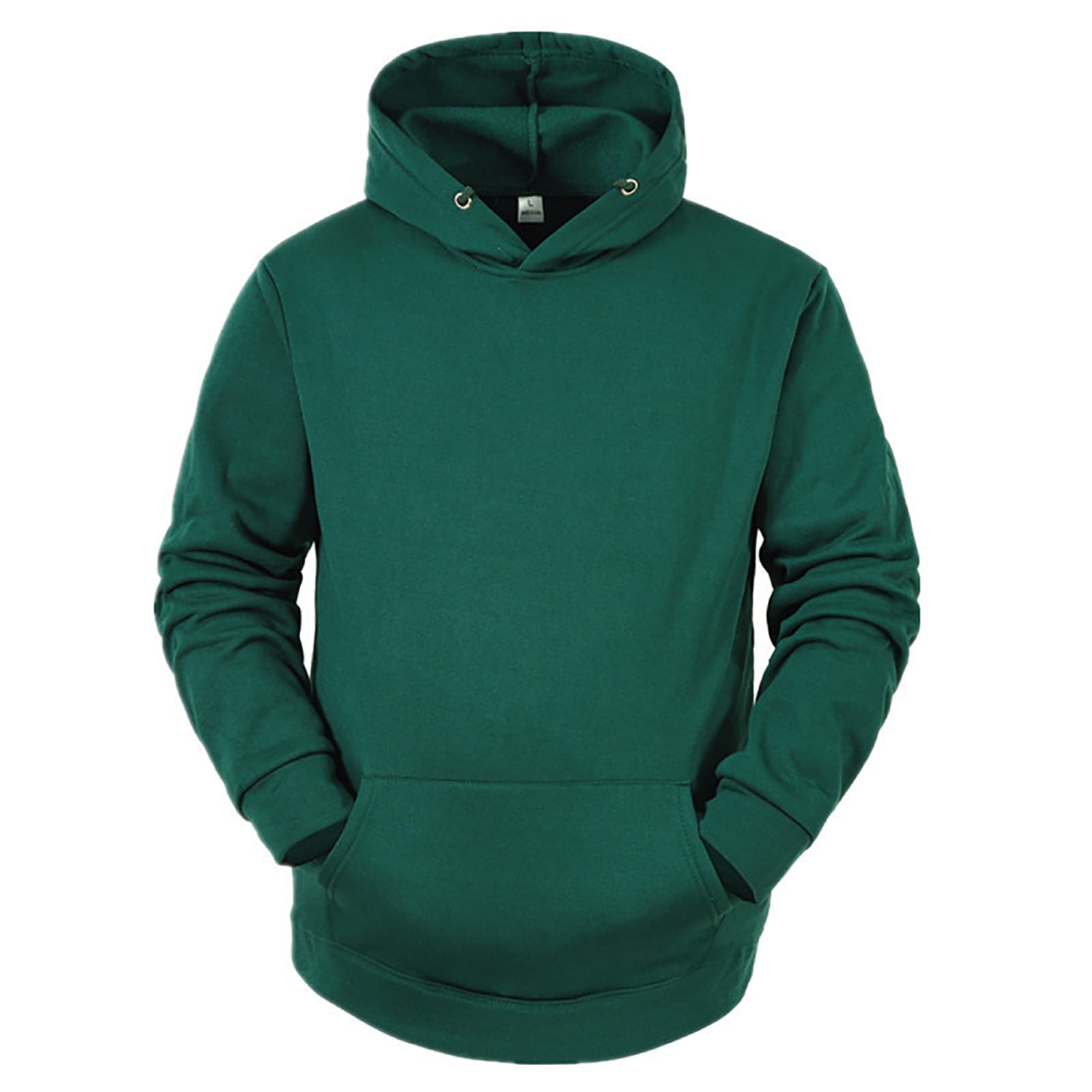 EHTMSAK Fishing Hoodie for Men Solid Mens Sweatshirt Y2k Long Sleeve Mens  Coat Elegant Mens Windbreaker Jackets Lightweight Green1 L