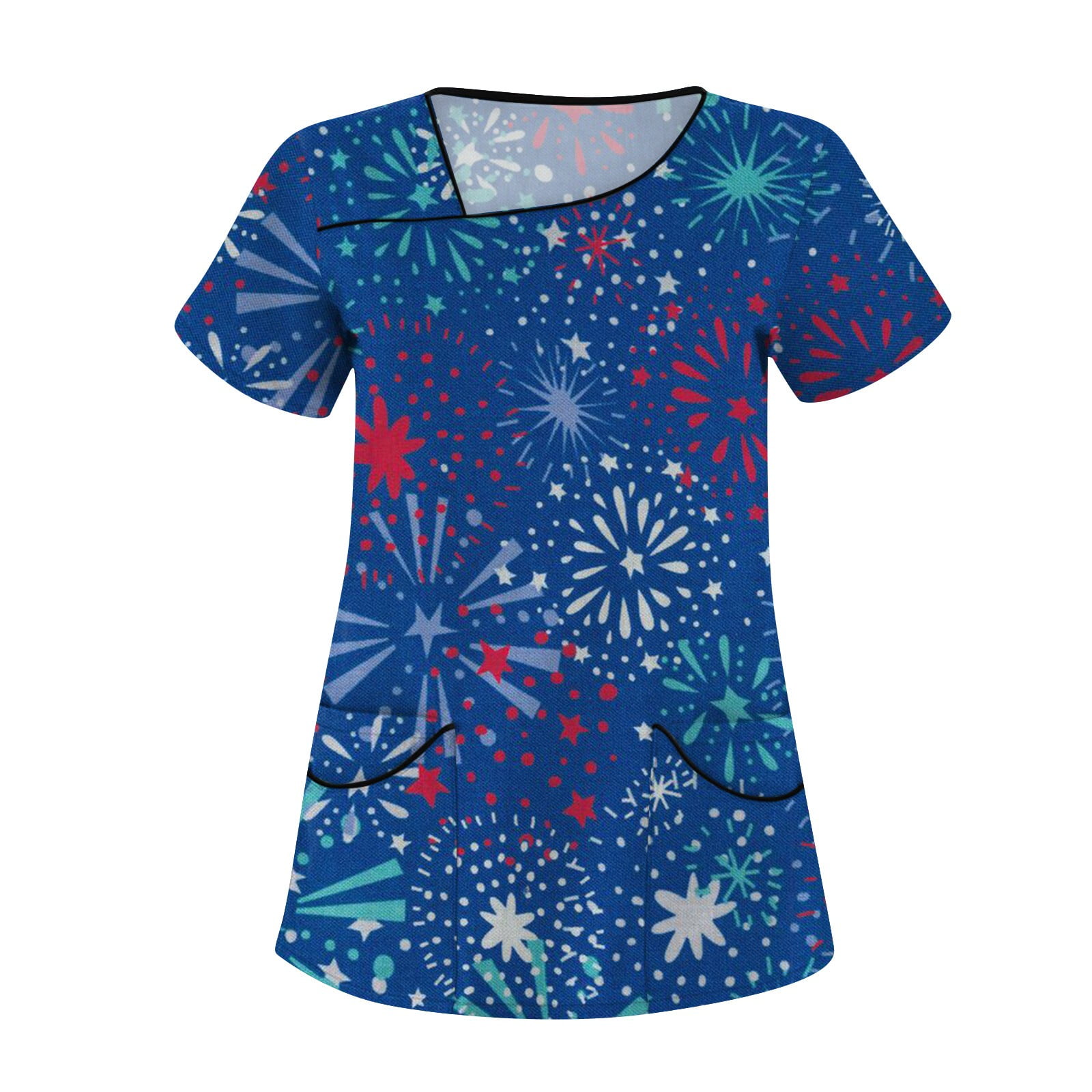 4th of july nursing scrubs