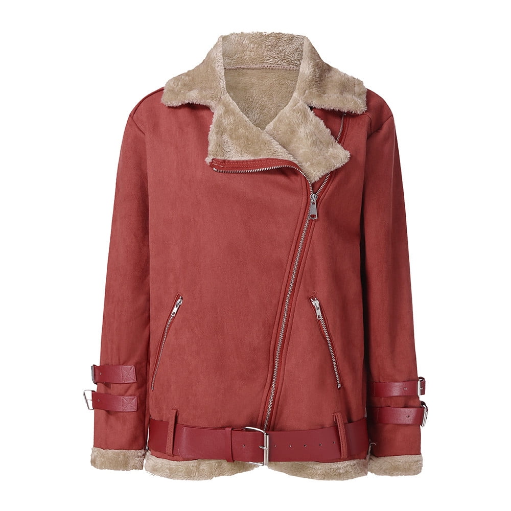 Plus Size Sherpa Longline Coat main image 1