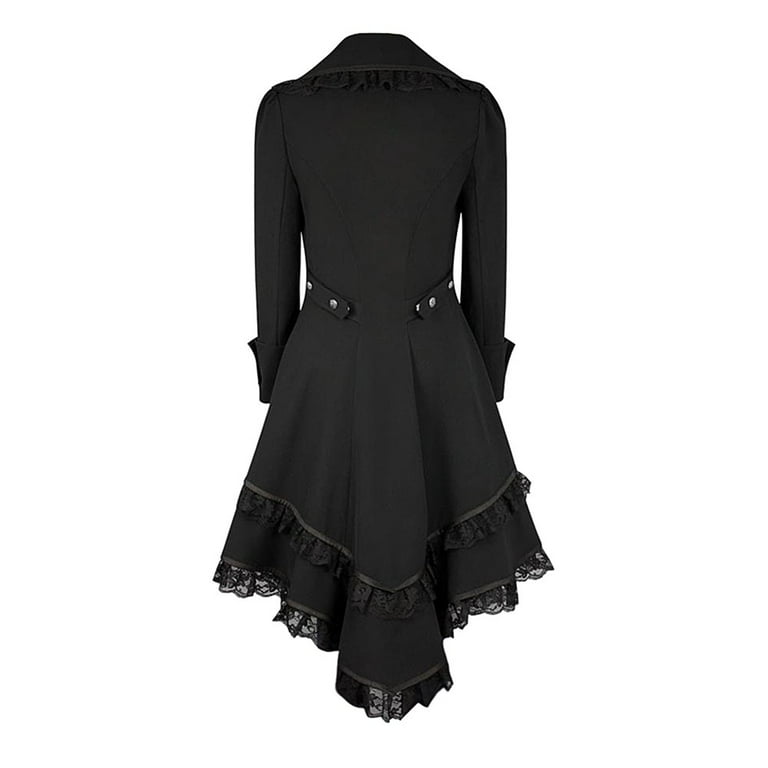 Womens black tailcoat jacket on sale