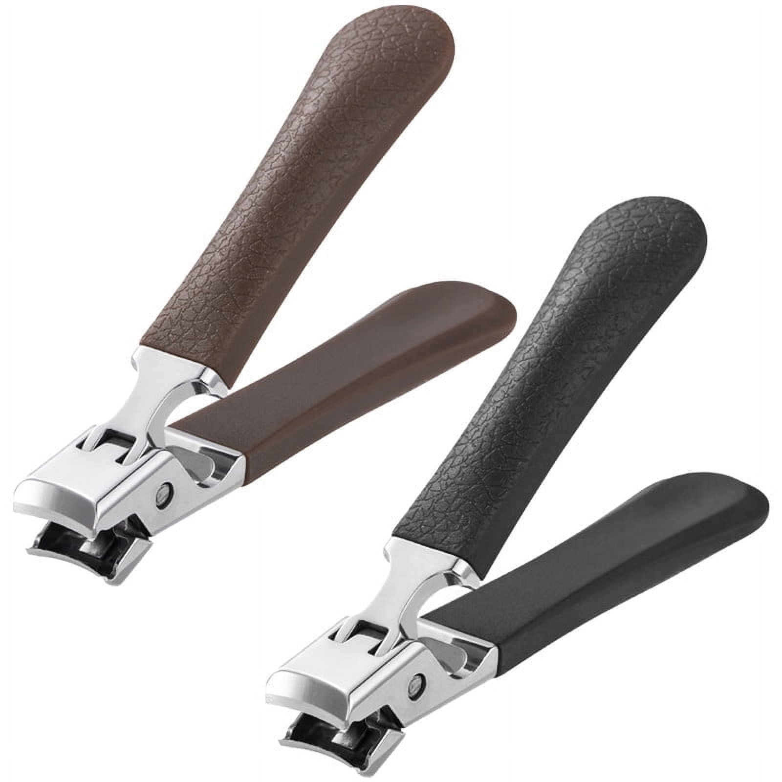 EHUJGNAUG 2 Pcs Wide Jaw Nail Cutter for Men Women Seniors