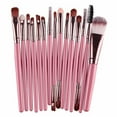 EIALIVE 15Pcs Makeup Brush Set Cosmetic Brushes Tools Kit Or