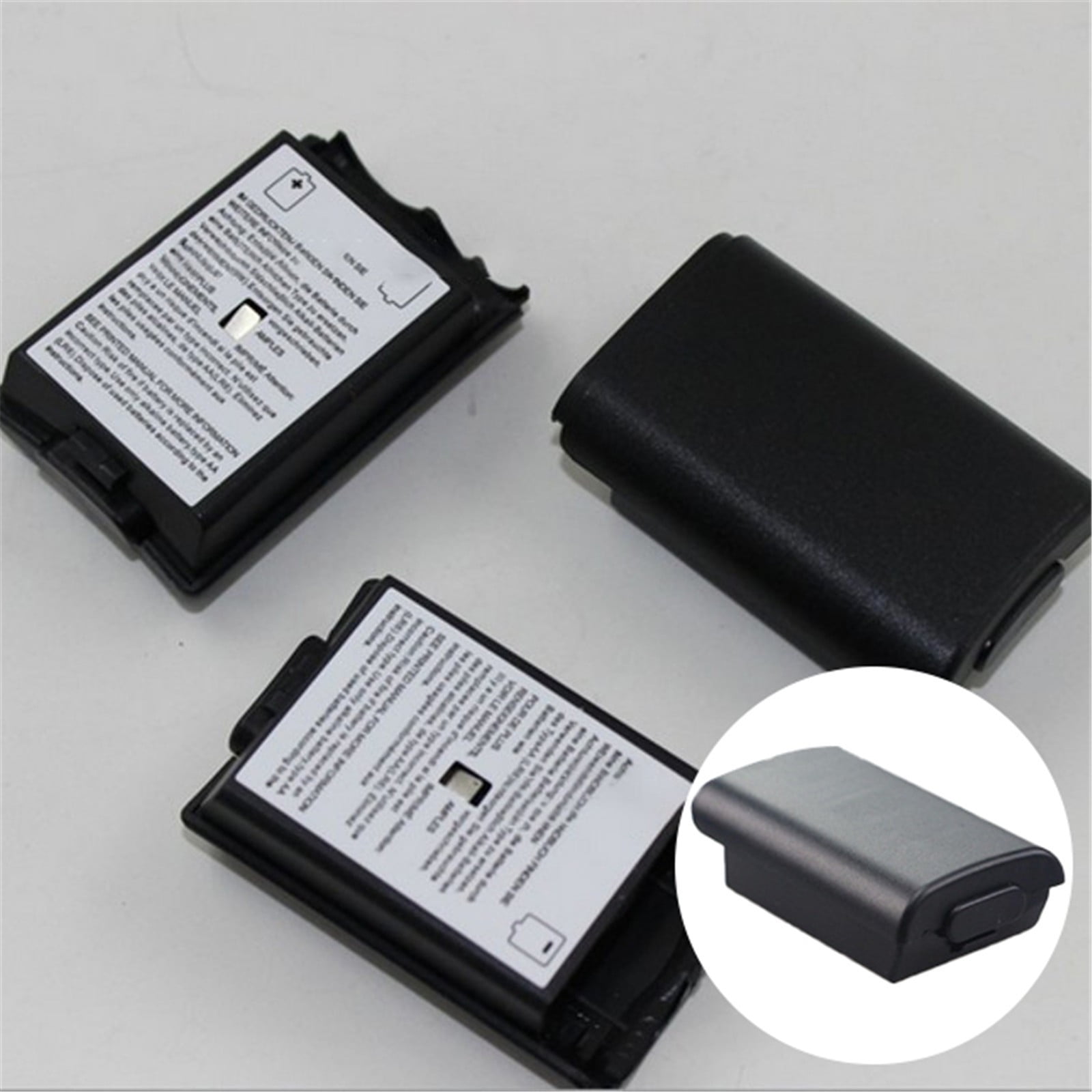 EIALIVE For Xbox 360 Wireless Controller Battery Case，Replace Old Or