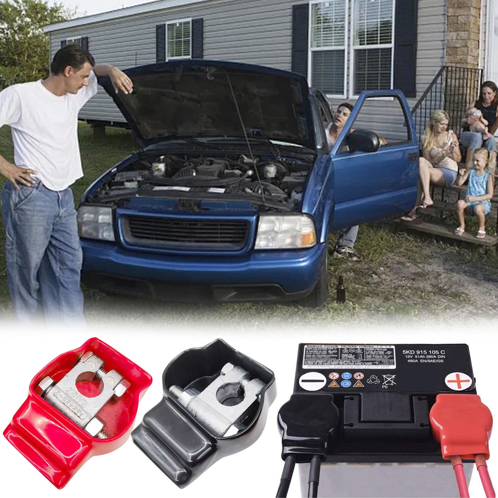 EIALIVE Professional Parts Battery Terminal Connectors Spec Battery