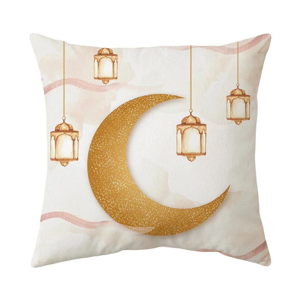 EID Mubarak Cushion Cover Ramadan Decorations For Home Islamic Muslim
