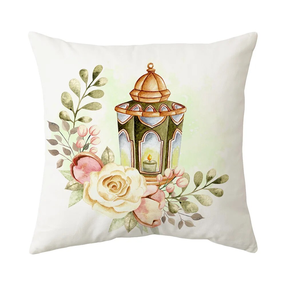 EID Mubarak Cushion Cover Ramadan Decorations For Home Islamic Muslim