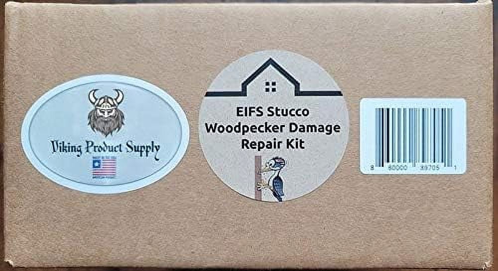 EIFS Stucco Woodpecker Damage Repair Kit
