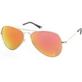 thumbnail image 1 of EIGHT 8VIATOR Polarized UV400 Protection Sunglasses for Women and Men Unisex Frame (Gold/Orange), 1 of 8