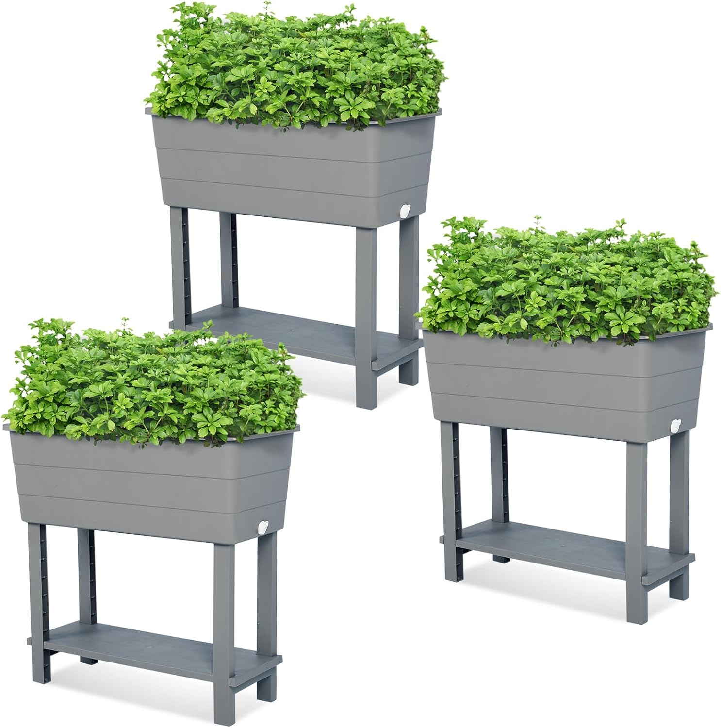 EIGHTNINE 30'' × 14'' × 29'' Elevated Raised Planter Box with Legs