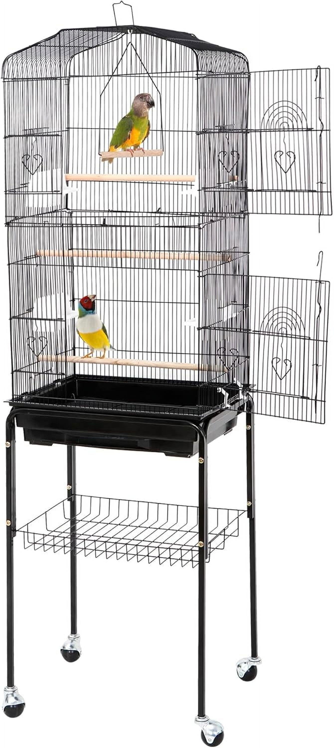 Large Macaw Bird Cages You'll Love - Wayfair - Bird Cage Shelves For Macaw