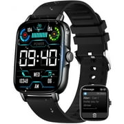 EIGIIS 1.69 Smart Watch for Men Women Fitness Tracker with Pedometer Waterproof Sports Smartwatch Compatible with iPhone Samsung