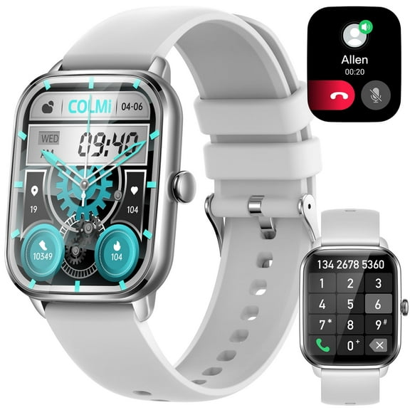 EIGIIS KT65 Smart Watch for Men/Women (Answer/Make Calls), 1.9’’ Large HD Screen Business Smart Watch Waterproof Watch with Pedometer, 1pc