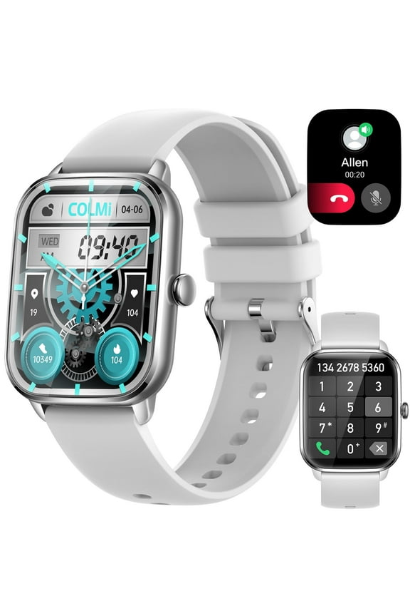 KT65 Smart Watch for Men/Women (Answer/Make Calls), 1.9’’ Large HD Screen Business Smart Watch Waterproof Watch with Pedometer, 1pc