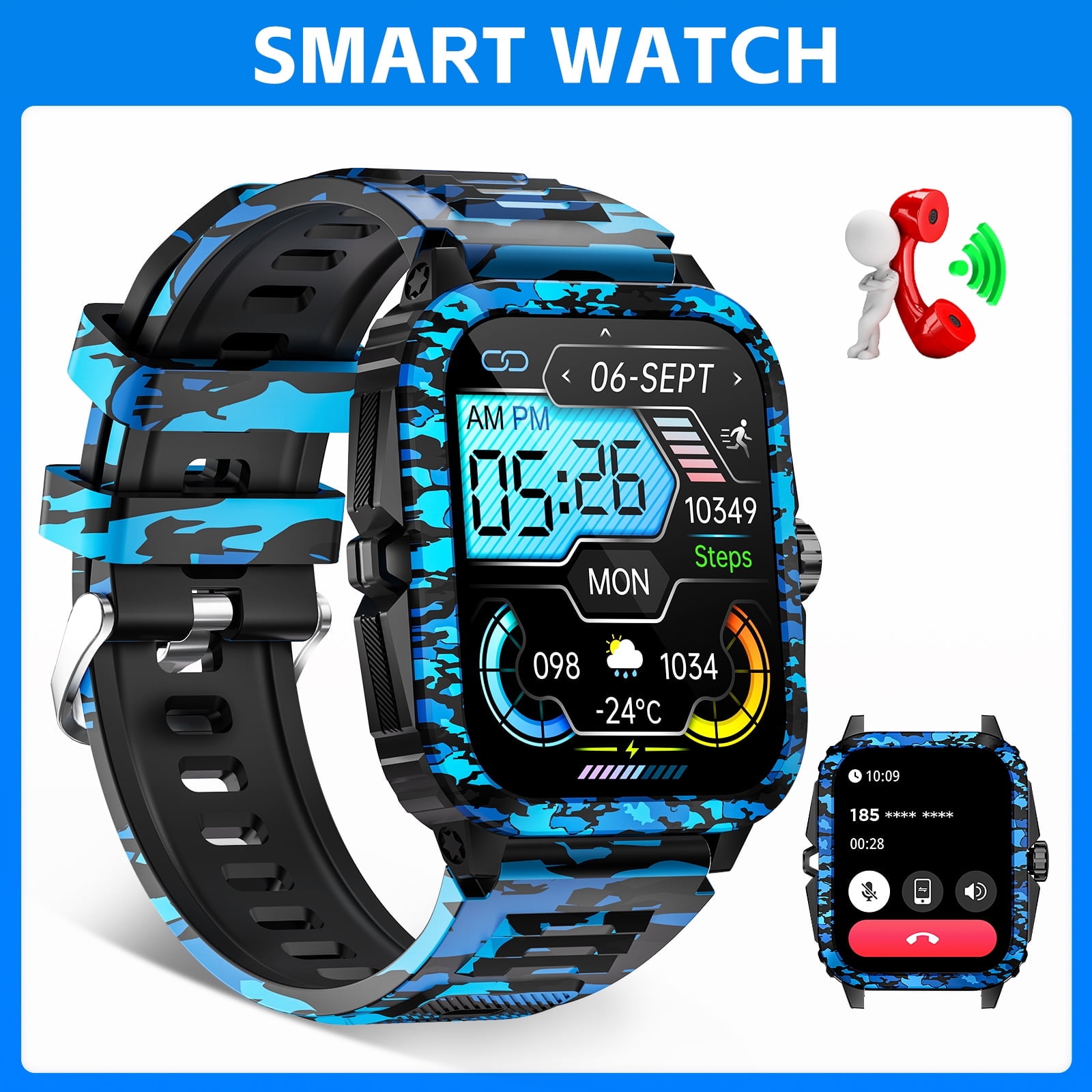 その他 Smart Watch EIGIIS KT71 Smartwatch | For man in entertainment events - Walmart