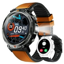 EIGIIS Smart Watch for Men Women Bluetooth Call (Answer/Make Call) 3ATM Waterproof 1.45'' Fitness Watch Tracker