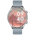 thumbnail image 1 of EIGIIS Smart Watch for Women Men with Call Receive/Dial 1.32 inch HD Full Touch Screen -Gray, 1 of 9