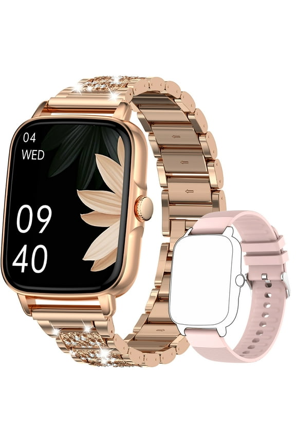 Smart Watches for Men 1.7 Inch Make Answer Call 24 Heart Rate Sleep Monitor Fitness Tracker Sport Wristwatch for Android IOS