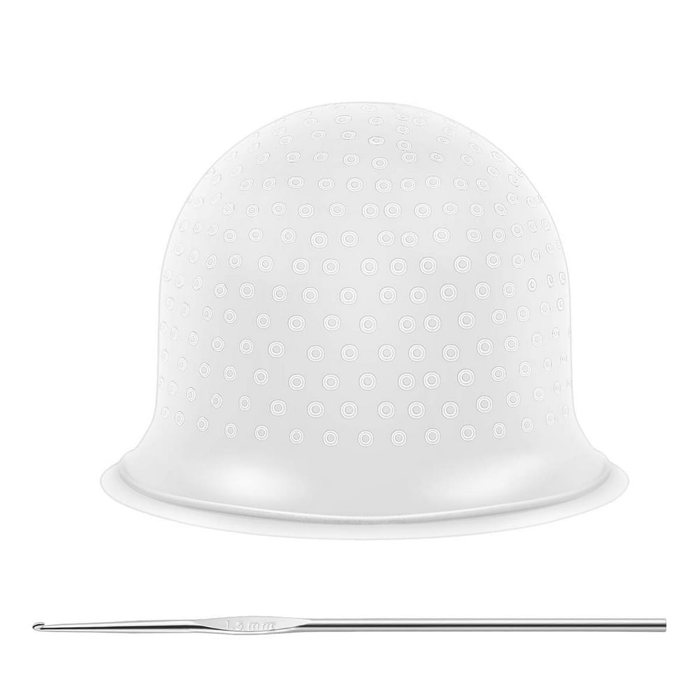EIGTHTAIL Silicone highlighting cap Hair dye cap baked with oil Professional Salon Reusable Hair
