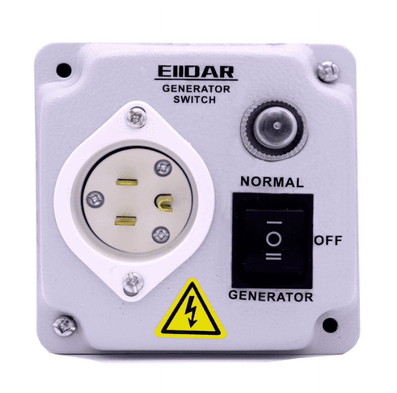 EIIDAR 15 amp Generator Transfer Switches 120V Transfer Switch for