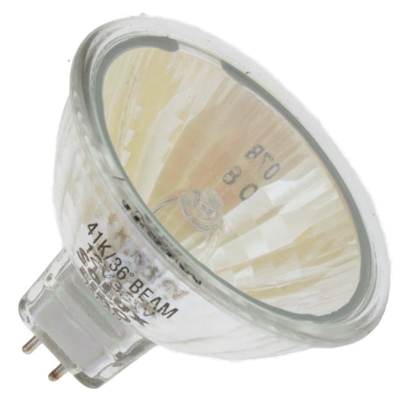 EIKO Q35MR16/CG/41/36, 35 Watt, MR16, Bi-Pin (GX5.3) Base Light Bulb (1 Bulb)
