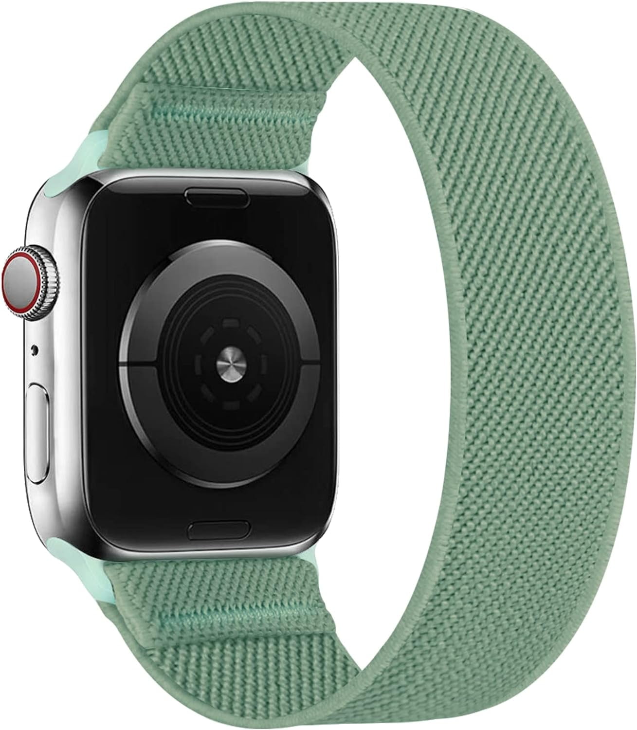 EIKODO-Stretchy Nylon Solo Loop Bands Compatible with Apple Watch 38mm ...