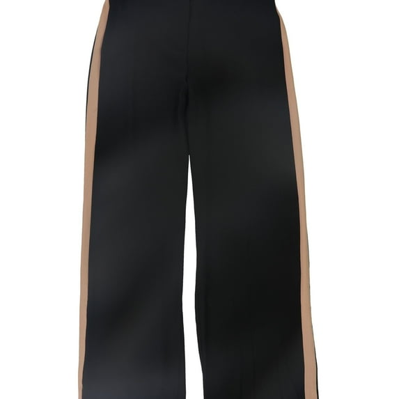 Eileen Fisher Womens Side Stripe Casual Wide Leg Pants, Black, 6