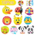 thumbnail image 1 of EIMELI 10 Pack Paper Plate Art Kit for Kids Toddler Crafts DIY Art Supplies Animals Crafts Creative Toddler Birthday Games Preschool Activity Parties Groups Toy Gifts for Boys Girls (Set B), 1 of 5