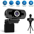 thumbnail image 1 of EIMELI 1080P Full HD USB Webcam For PC With Microphone / FHD Desktop Laptop Web Camera, 1 of 7