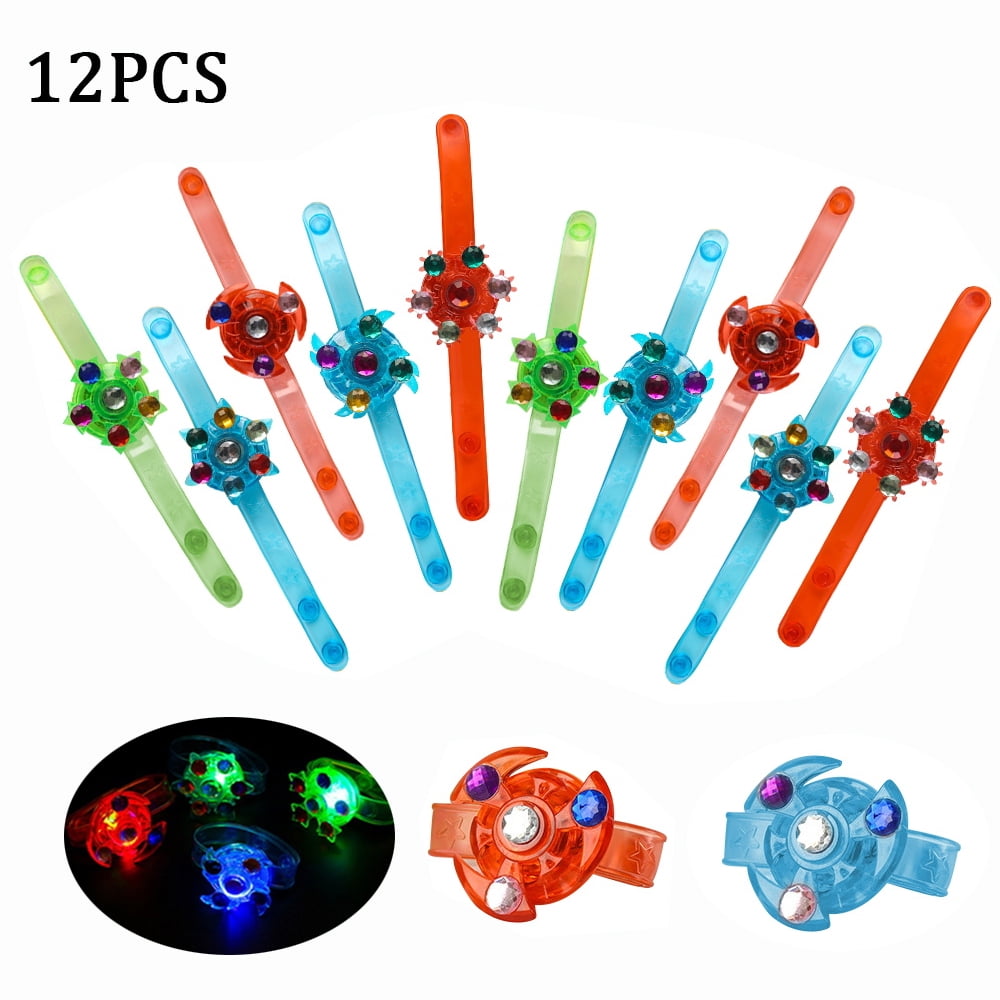 EIMELI 12Pcs Glow in The Dark Party Favors for Kids, LED Light Up Toys Kids Stocking Stuffers Neon Party Favors for Encanto Cocomelon Birthday Christmas Party Favors Goodie Bag Stuffers for Kids