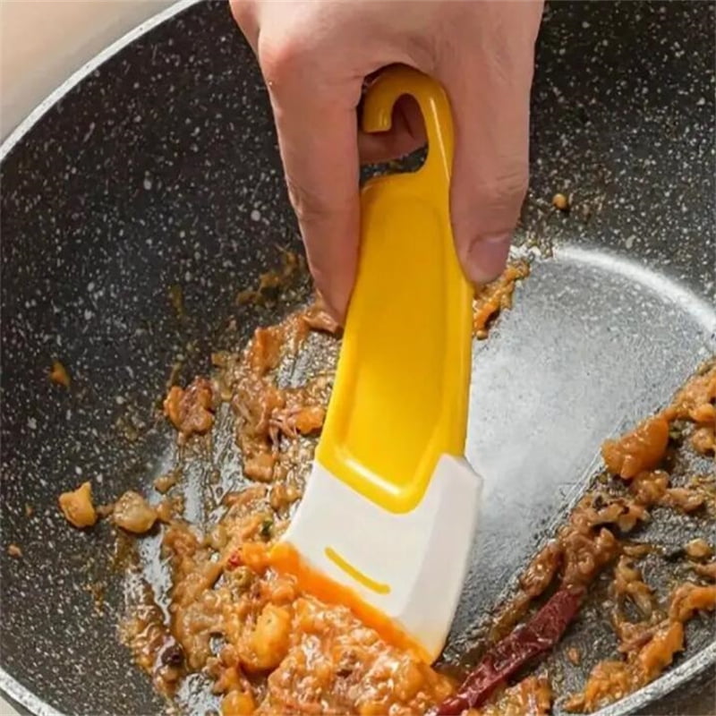 EIMELI 1pc Silicone Multipurpose Kitchen Scraper Effortless Pot Stove