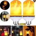 thumbnail image 1 of EIMELI 2 Pack LED Flame Effect Fire Light Bulb, Upgraded 4 Modes Flickering Fire Christmas Decorations Lights, E27 Base Flame Bulb with Upside Down Effect, 1 of 9