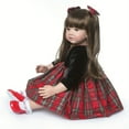 EIMELI 22in 55cm UltraRealistic Soft Hypoallergenic Silicone Princess