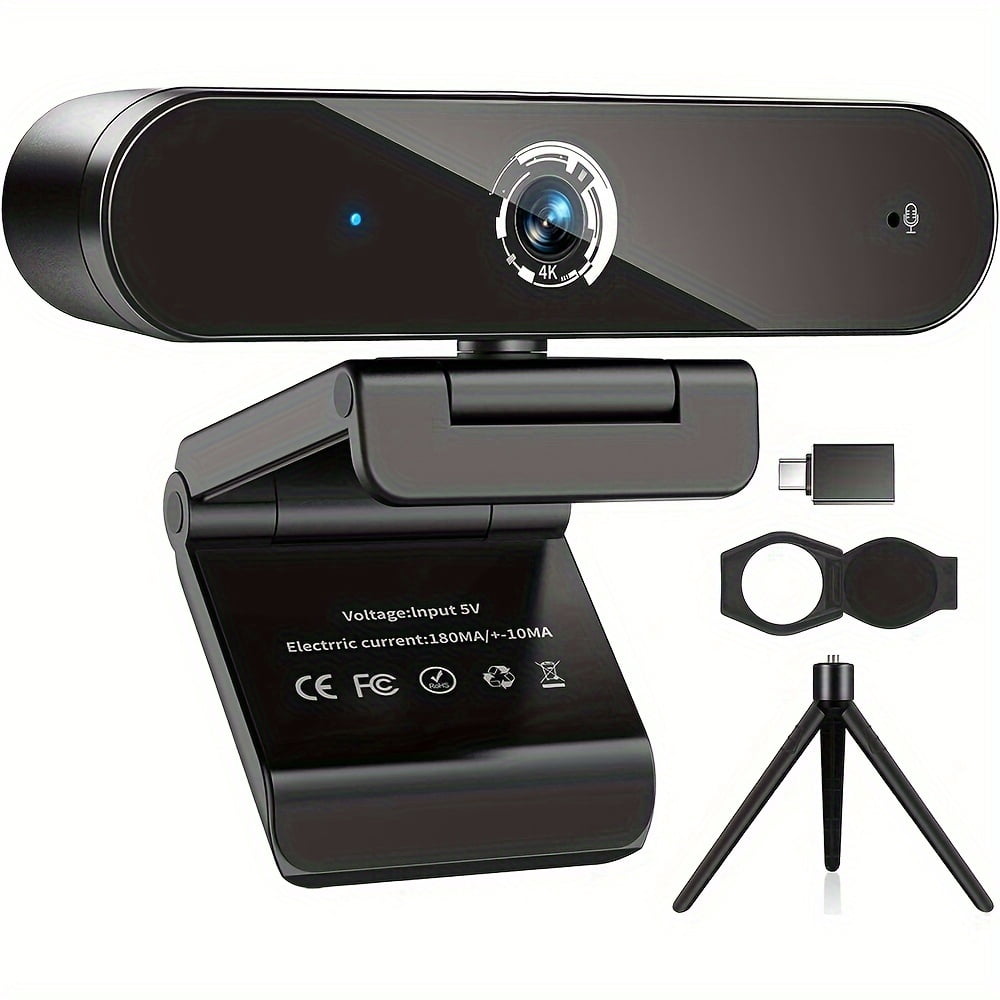 Mini PC USB Webcam HD 1080P Plug & Play Built-in Microphone Live