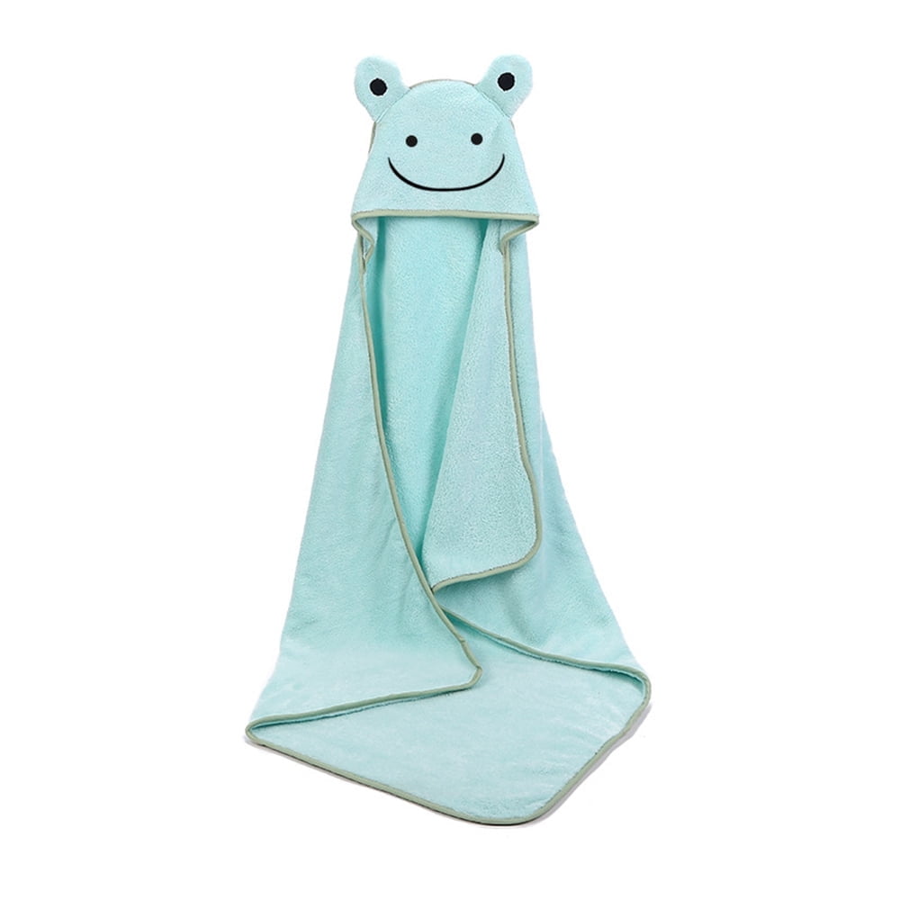 EIMELI Bamboo Hooded Baby Towel - Soft Bath Towel with Bear Ears for Babie, Toddler, Infant - Ultra Absorbent, Natural Baby Stuff Baby Bath Shower Gifts for Boy and Girl